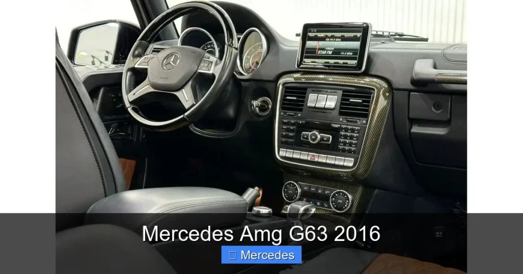 Mercedes Amg G63 2016