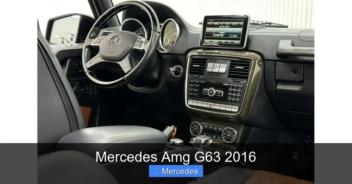 Mercedes Amg G63 2016