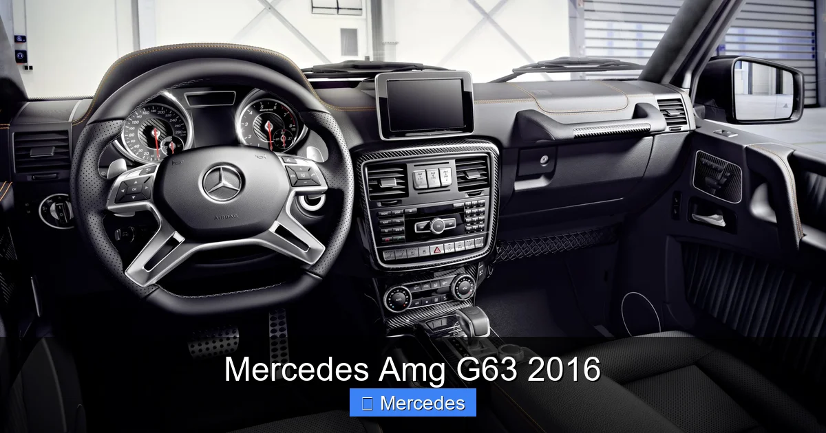 Mercedes Amg G63 2016