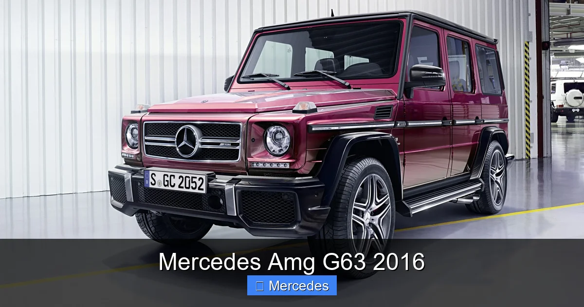 Mercedes Amg G63 2016