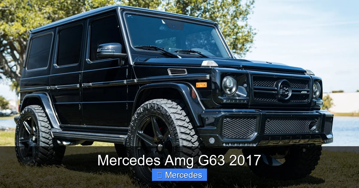 Mercedes Amg G63 2017