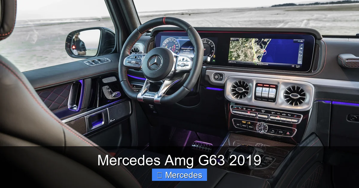 Mercedes Amg G63 2019