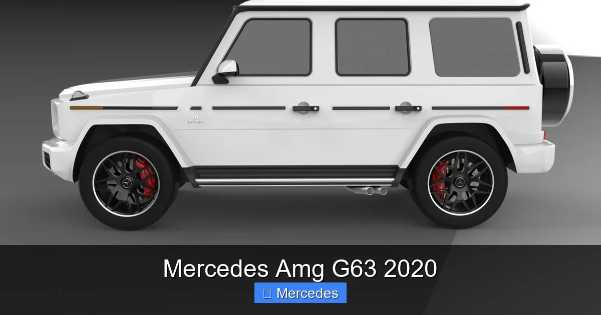 Mercedes Amg G63 2020