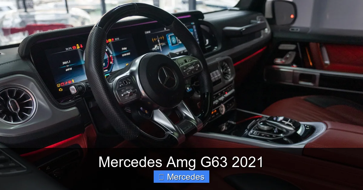 Mercedes Amg G63 2021