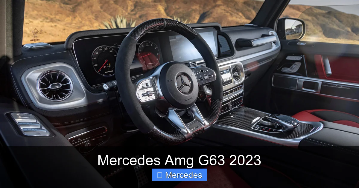 Mercedes Amg G63 2023
