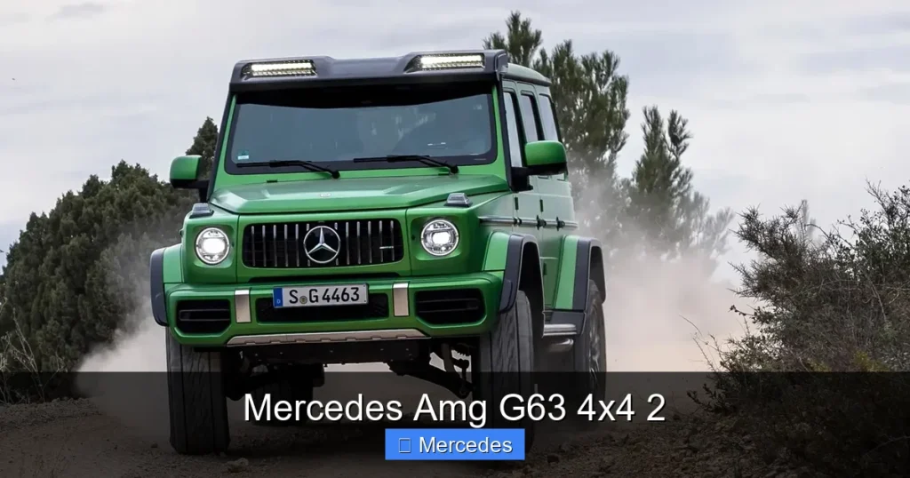Mercedes Amg G63 4x4 2