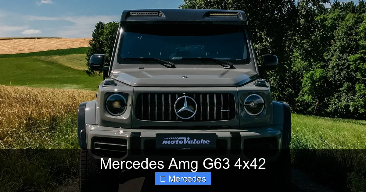 Mercedes Amg G63 4x42