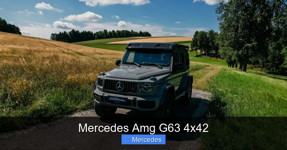 Mercedes Amg G63 4x42