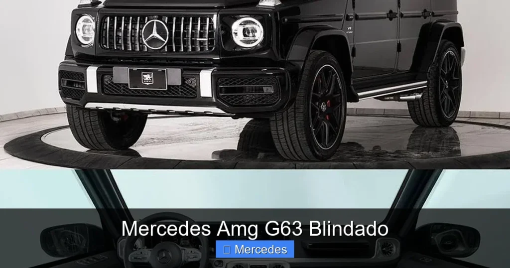 Mercedes Amg G63 Blindado