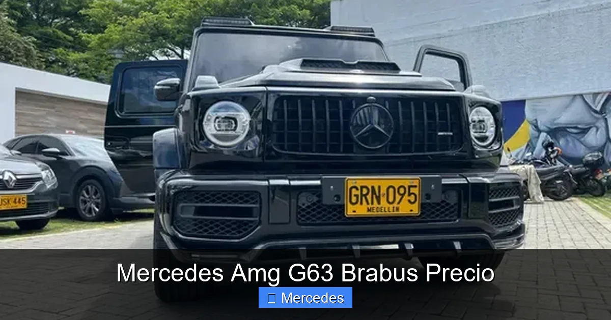 Mercedes Amg G63 Brabus Precio