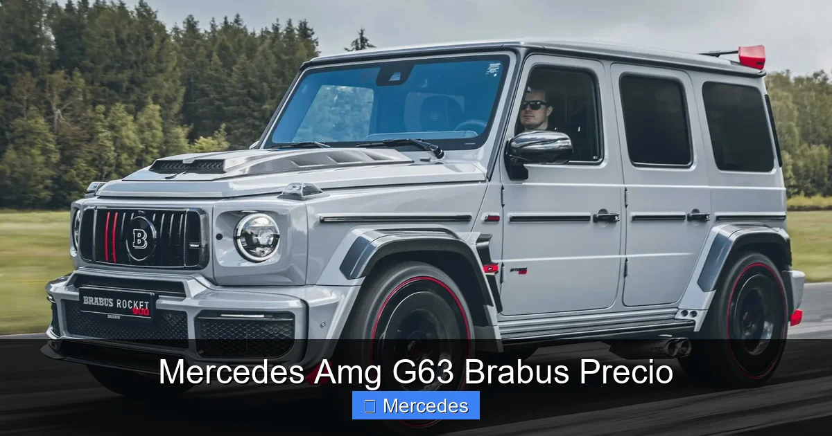 Mercedes Amg G63 Brabus Precio