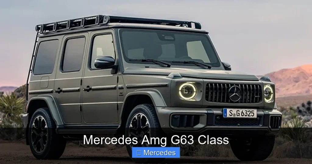 Mercedes Amg G63 Class
