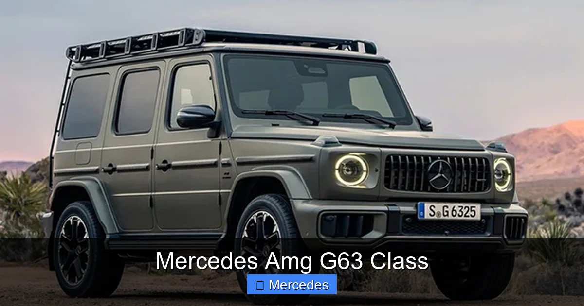 Mercedes Amg G63 Class