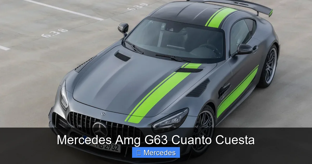 Mercedes Amg G63 Cuanto Cuesta