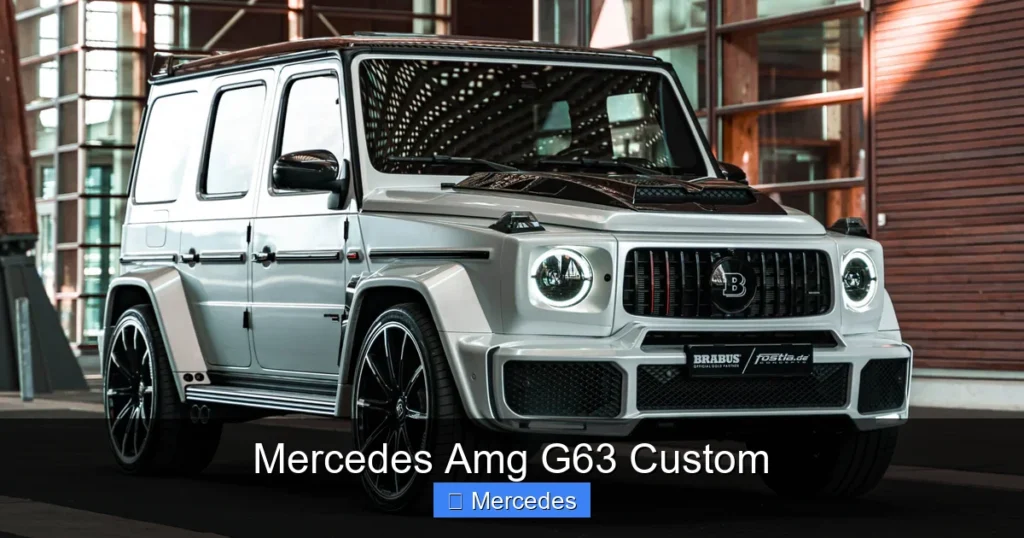 Mercedes Amg G63 Custom