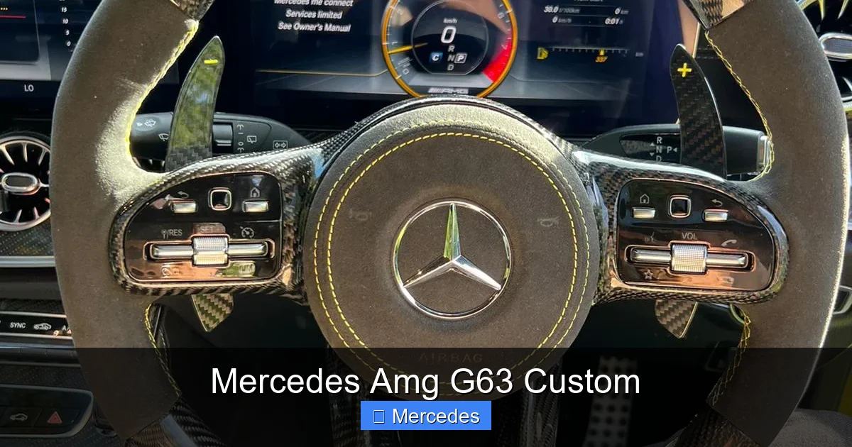 Mercedes Amg G63 Custom