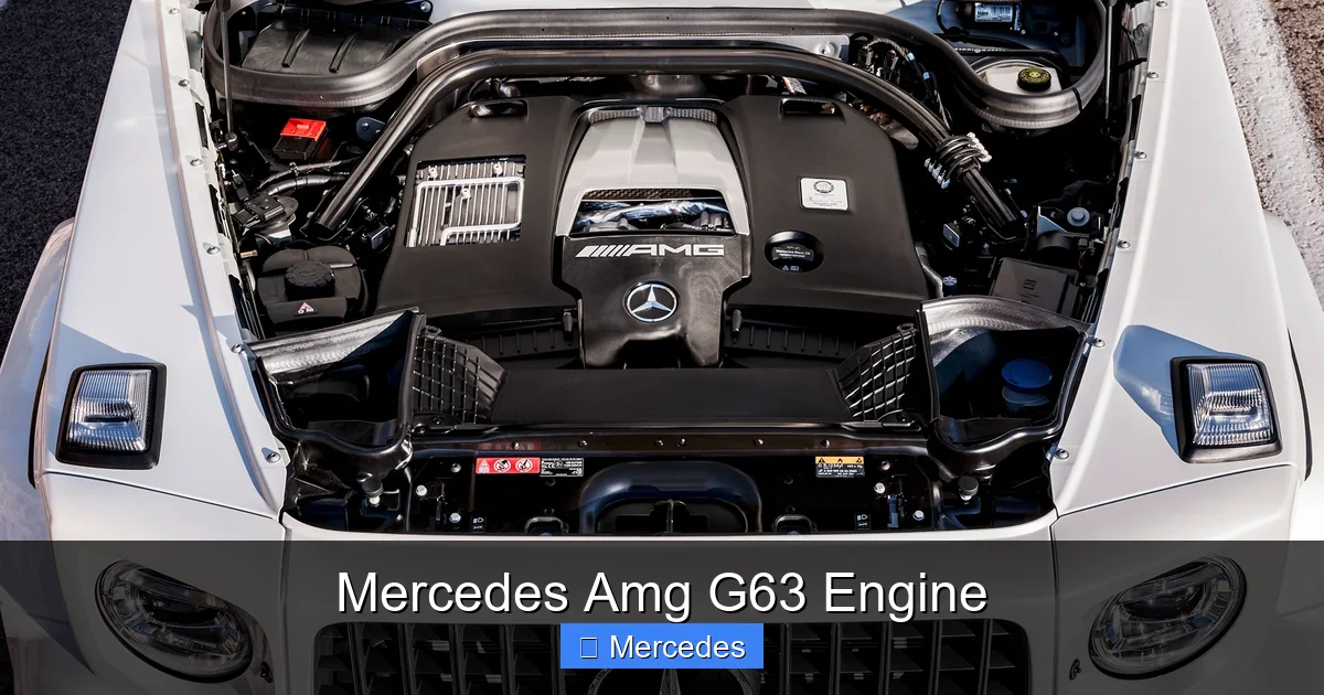 Mercedes Amg G63 Engine