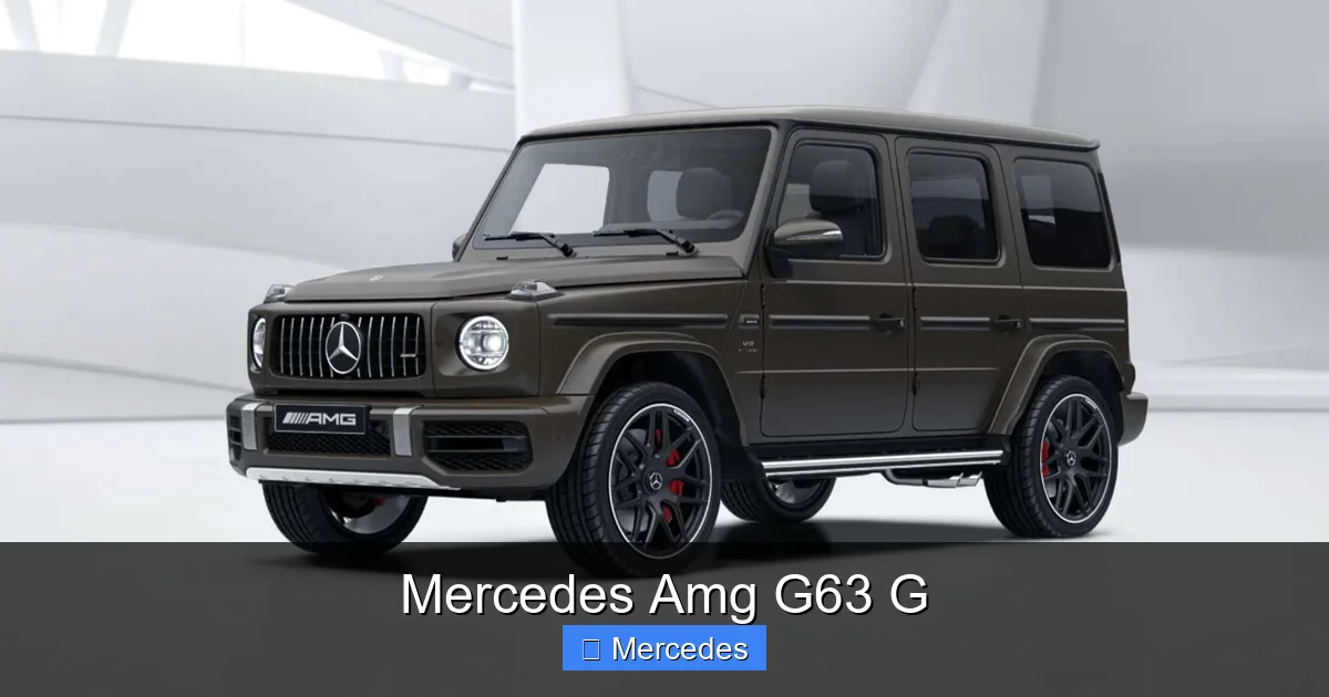 Mercedes Amg G63 G