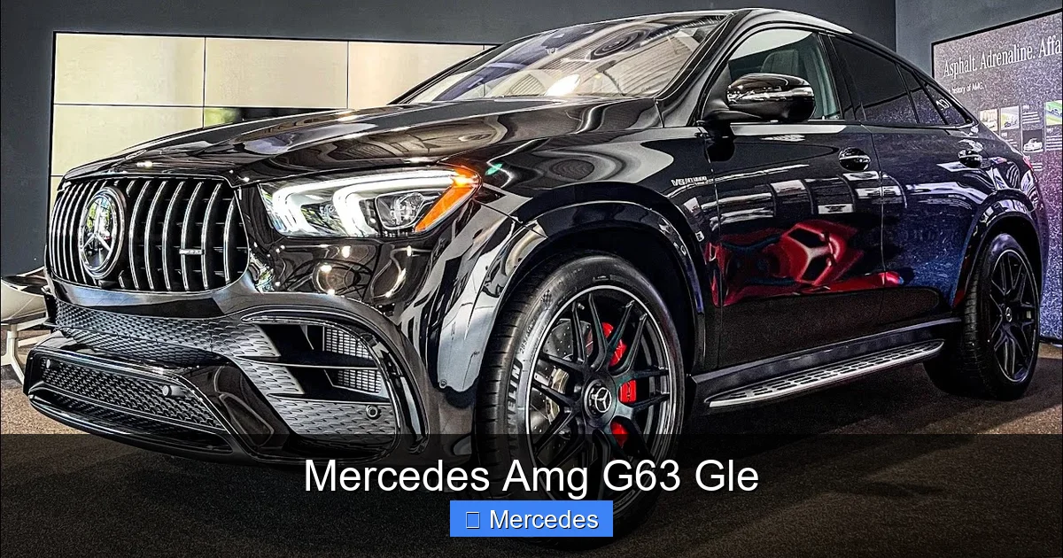 Mercedes Amg G63 Gle