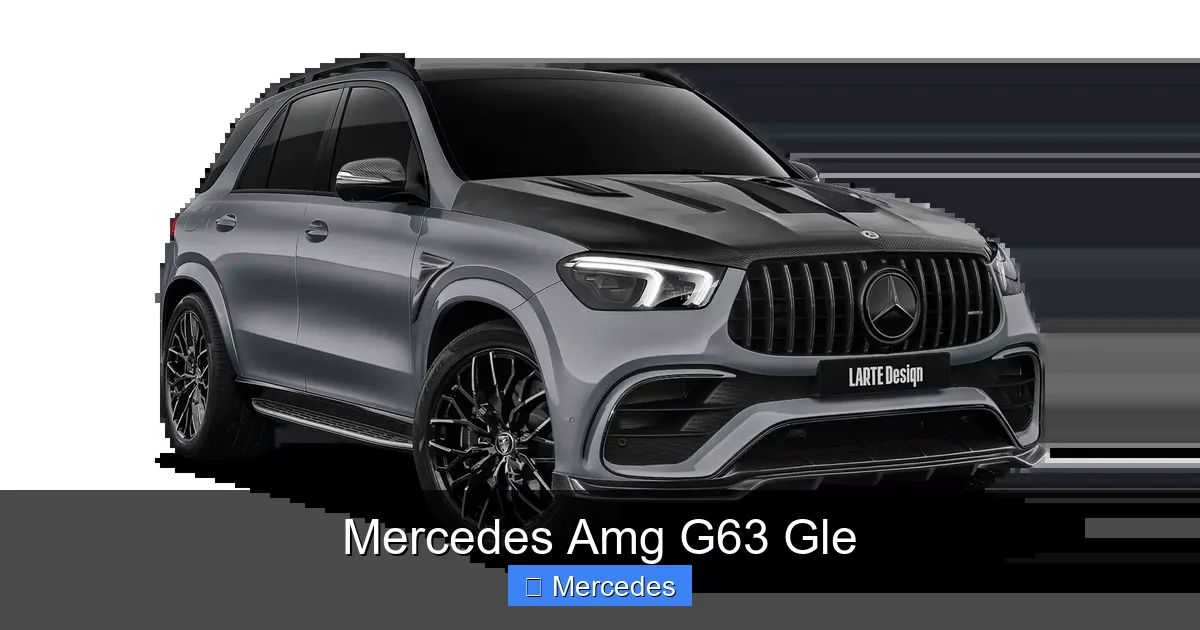Mercedes Amg G63 Gle