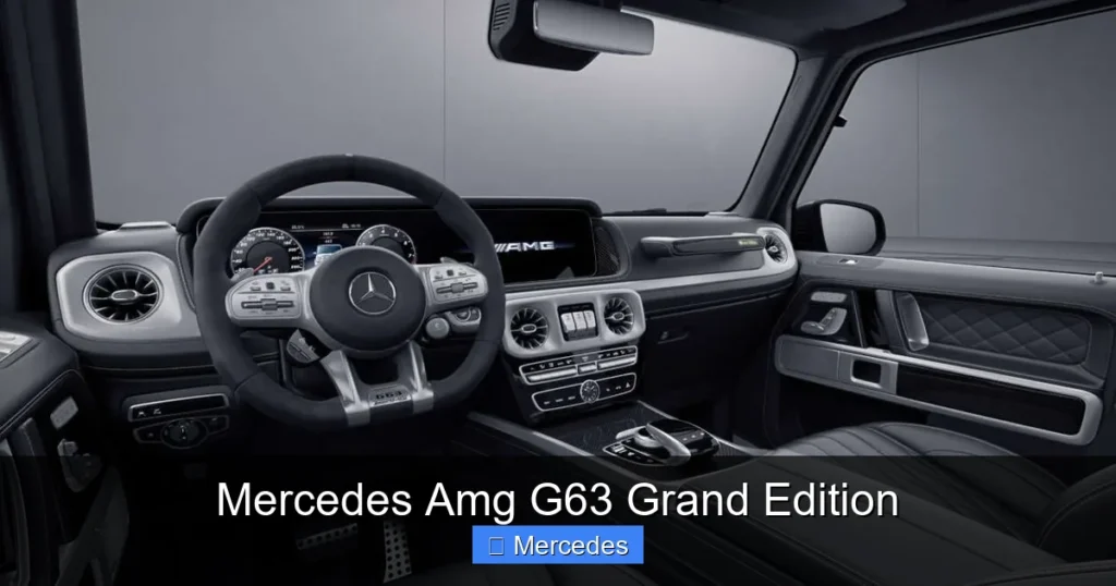 Mercedes Amg G63 Grand Edition