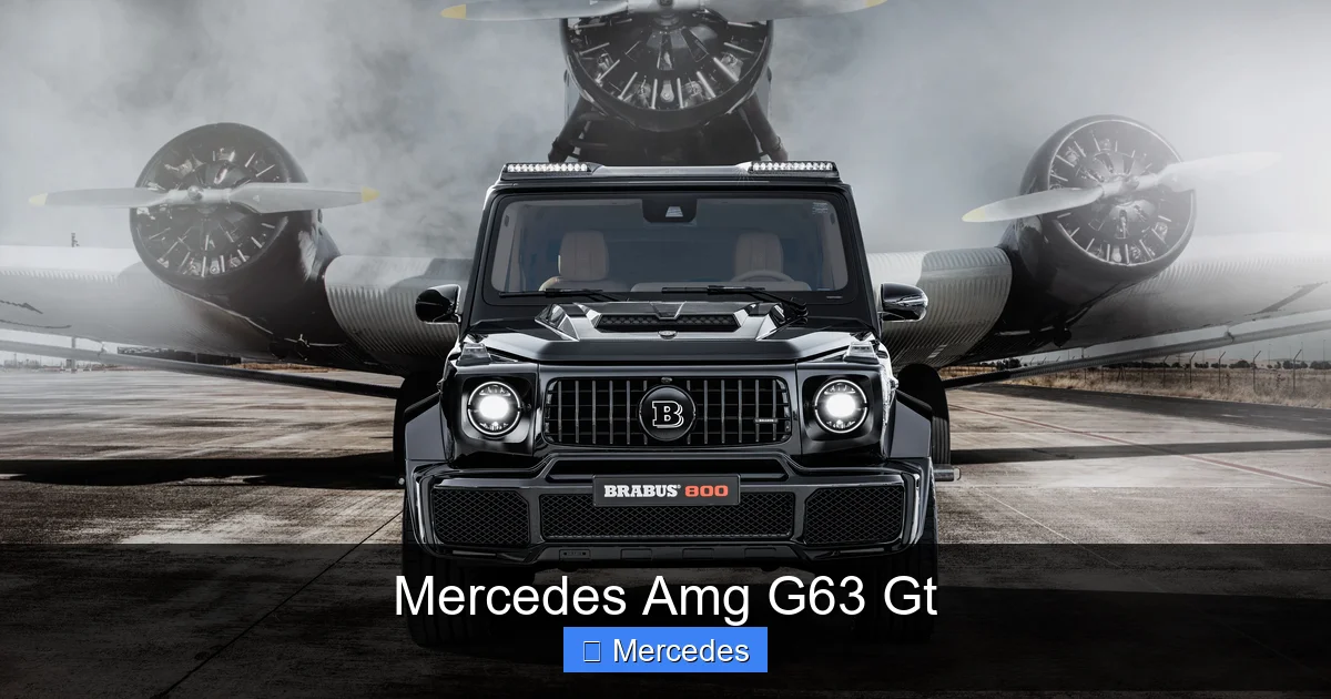 Mercedes Amg G63 Gt