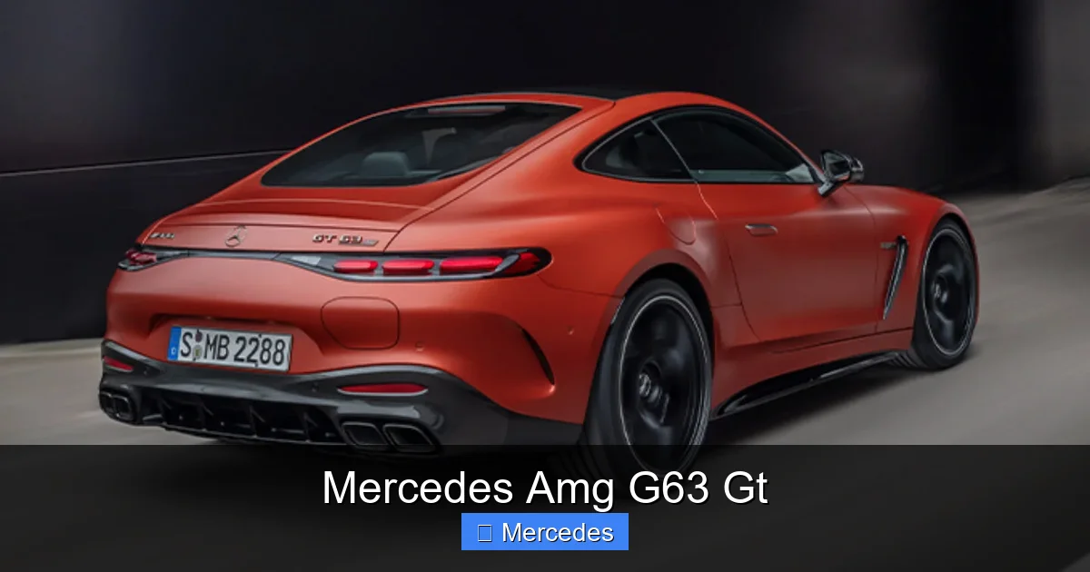 Mercedes Amg G63 Gt