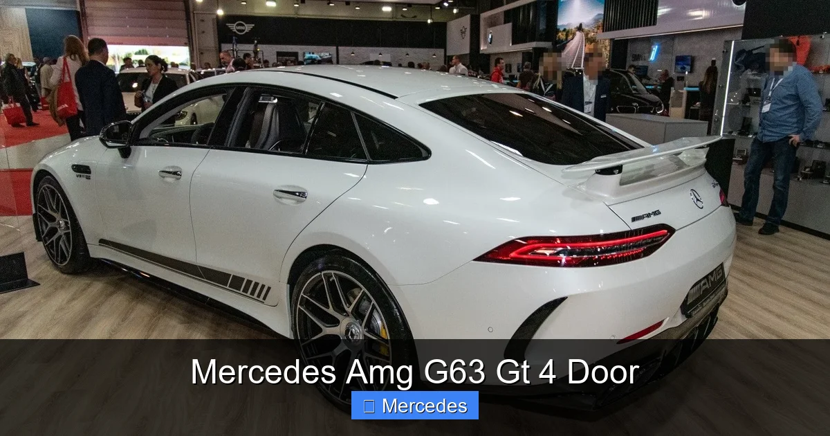 Mercedes Amg G63 Gt 4 Door