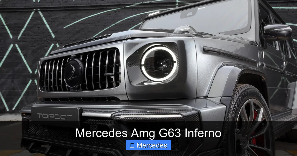 Mercedes Amg G63 Inferno