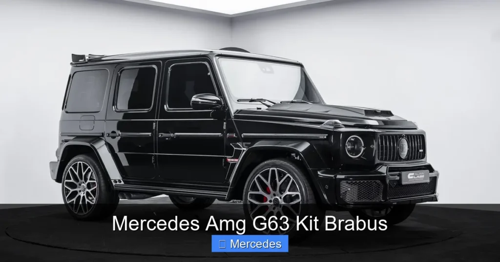 Mercedes Amg G63 Kit Brabus