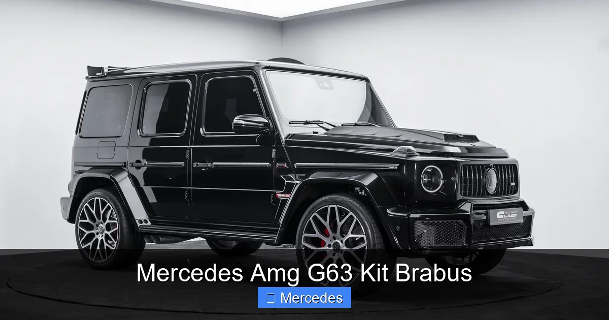 Mercedes Amg G63 Kit Brabus