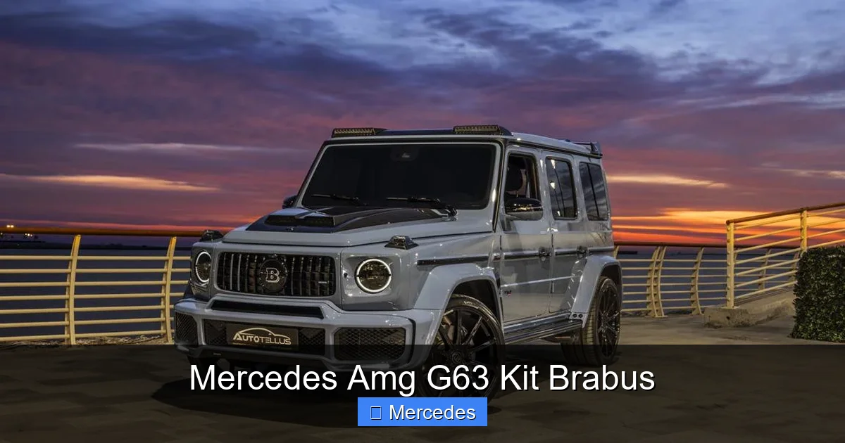 Mercedes Amg G63 Kit Brabus