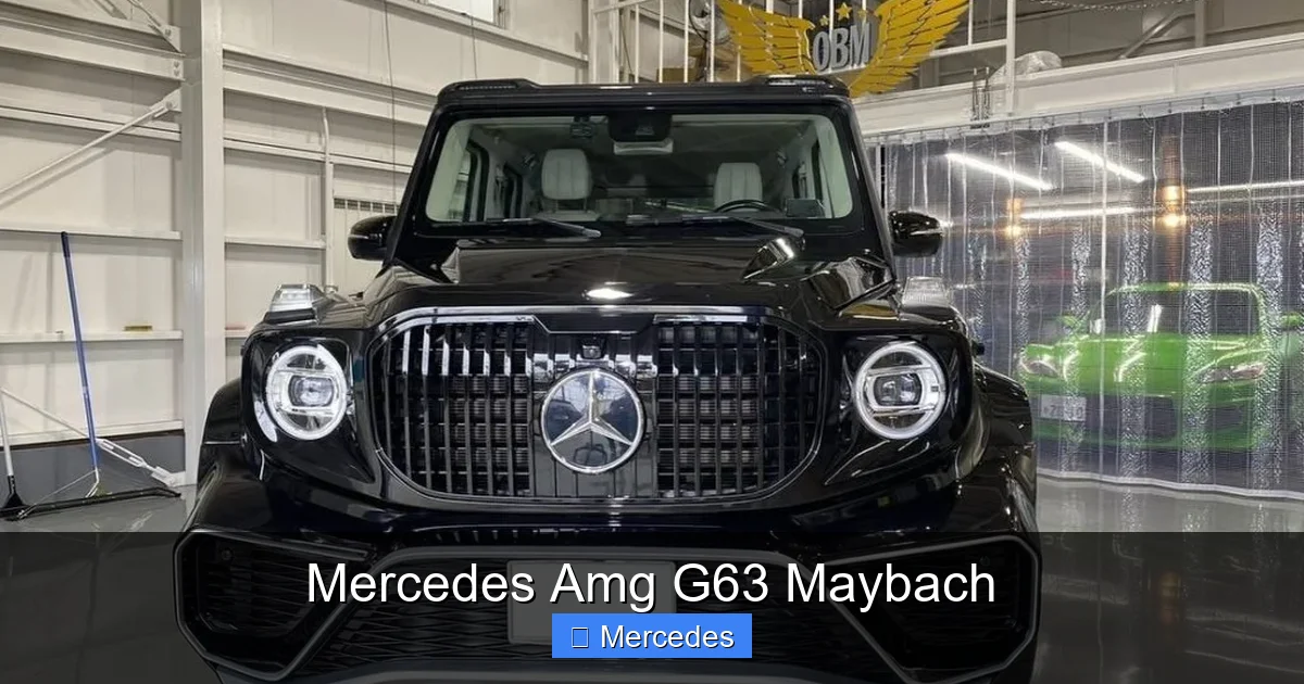 Mercedes Amg G63 Maybach