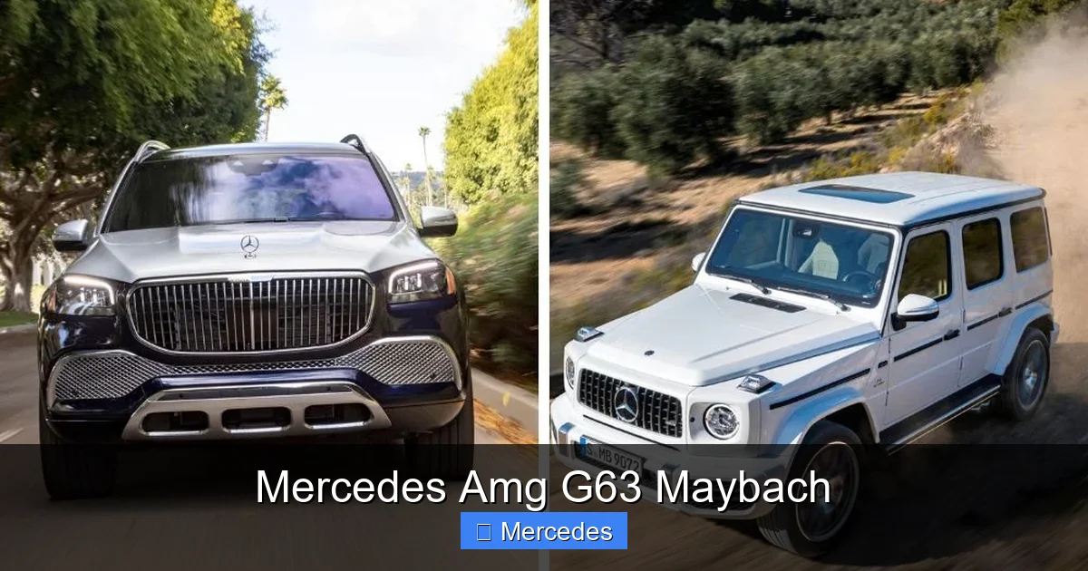 Mercedes Amg G63 Maybach