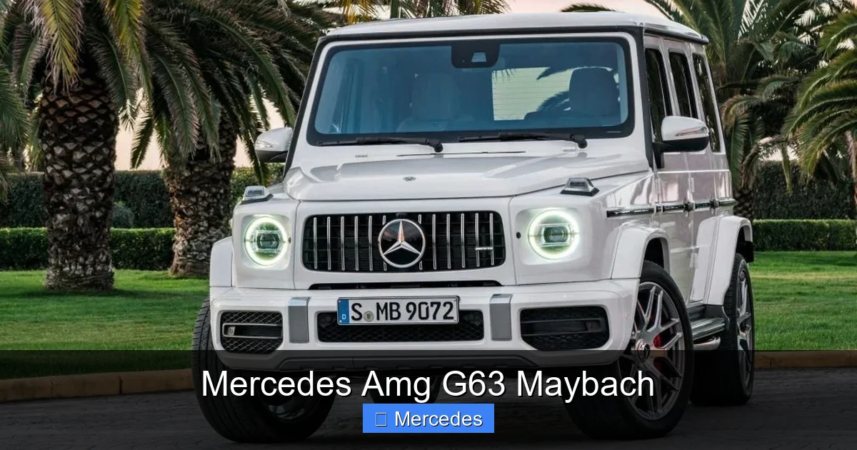 Mercedes Amg G63 Maybach