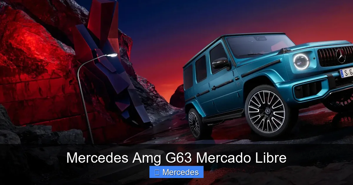 Mercedes Amg G63 Mercado Libre