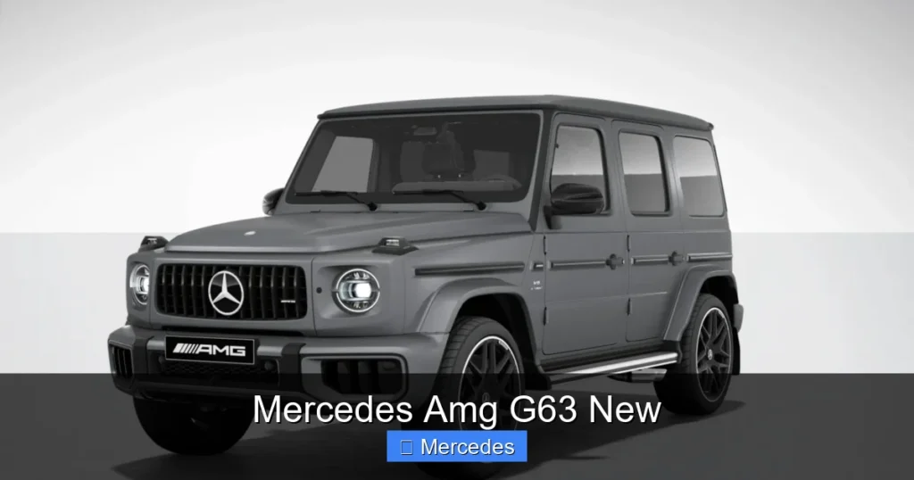 Mercedes Amg G63 New