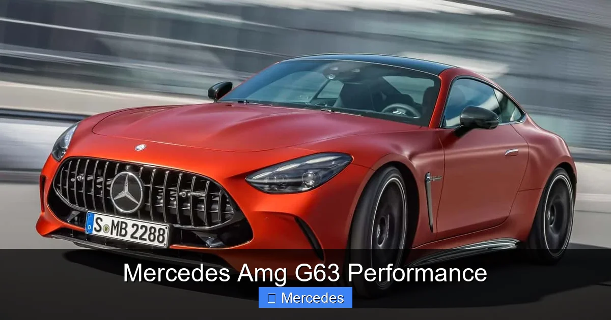 Mercedes Amg G63 Performance