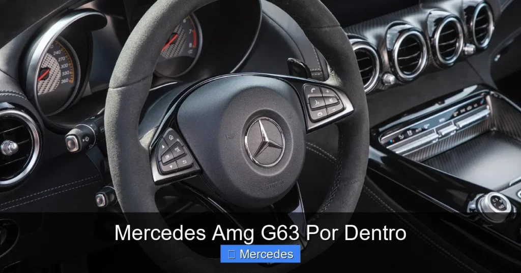 Mercedes Amg G63 Por Dentro