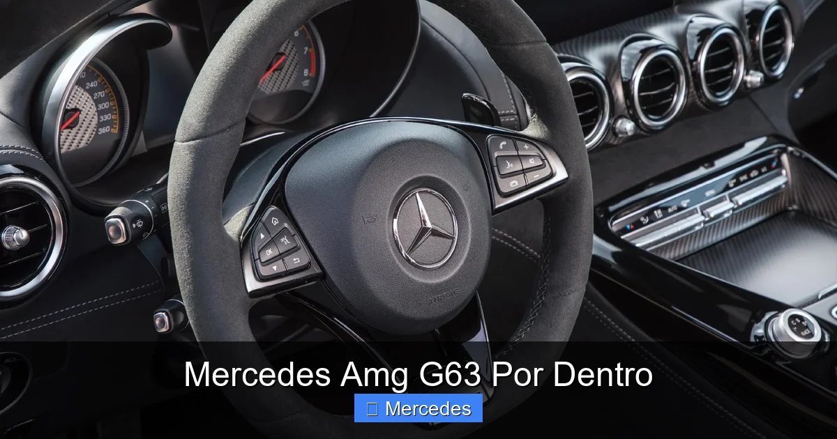 Mercedes Amg G63 Por Dentro