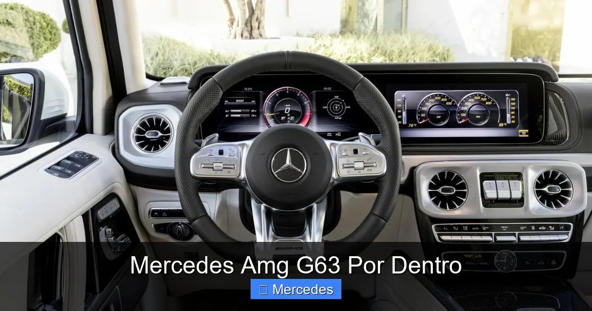 Mercedes Amg G63 Por Dentro