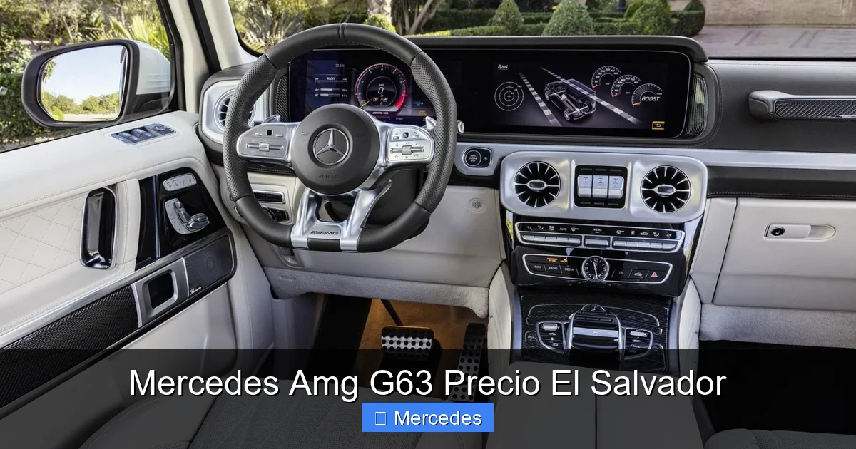 Mercedes Amg G63 Precio El Salvador