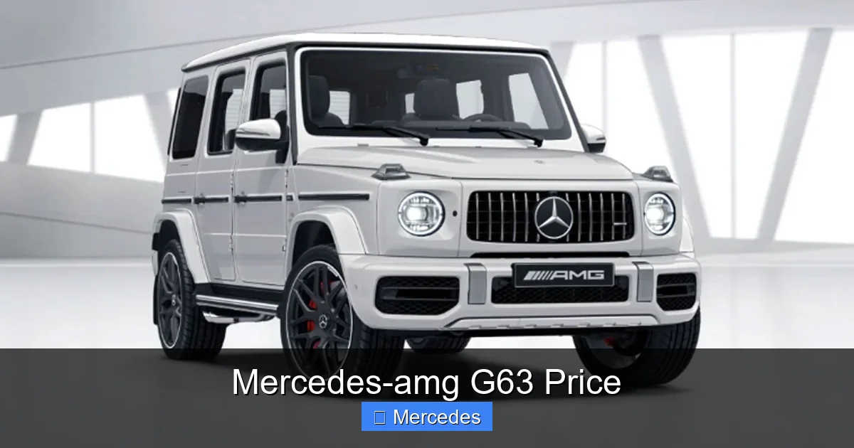 Mercedes-amg G63 Price