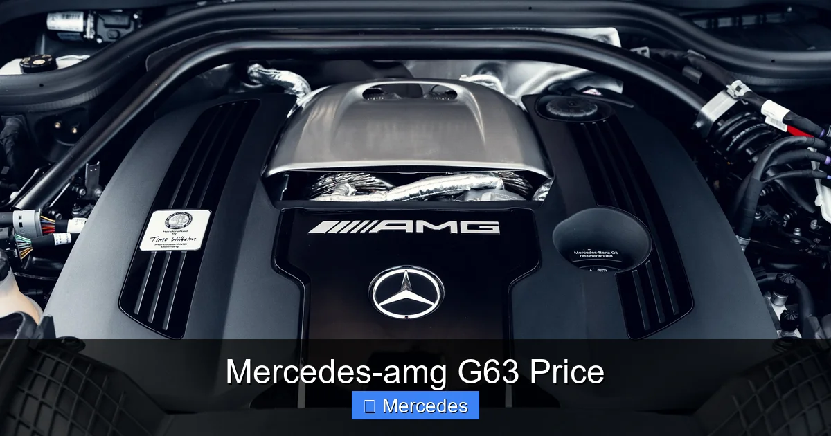 Mercedes-amg G63 Price