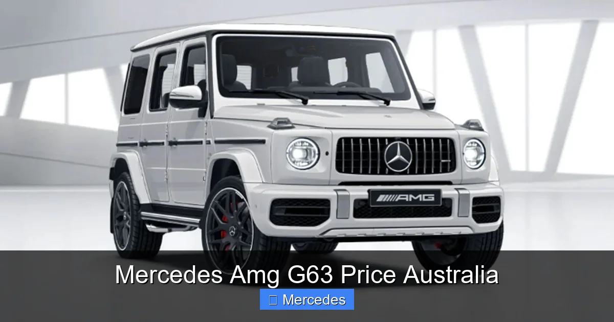 Mercedes Amg G63 Price Australia