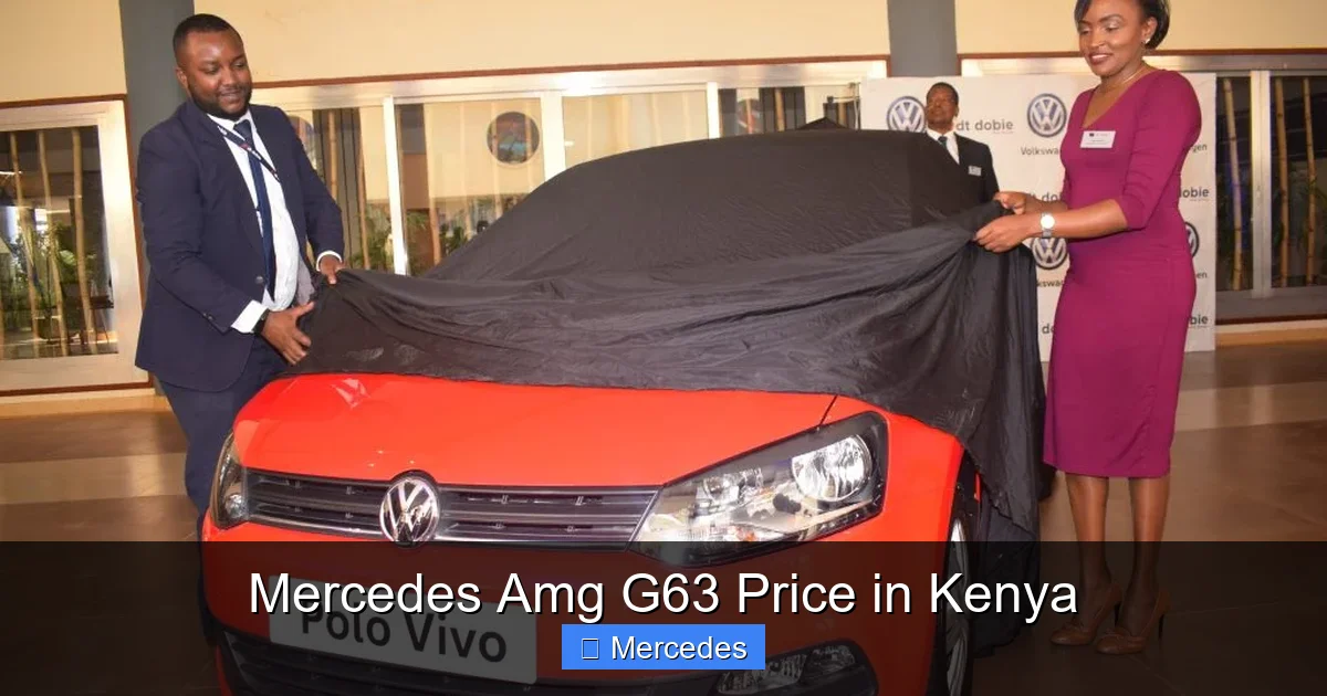 Mercedes Amg G63 Price in Kenya