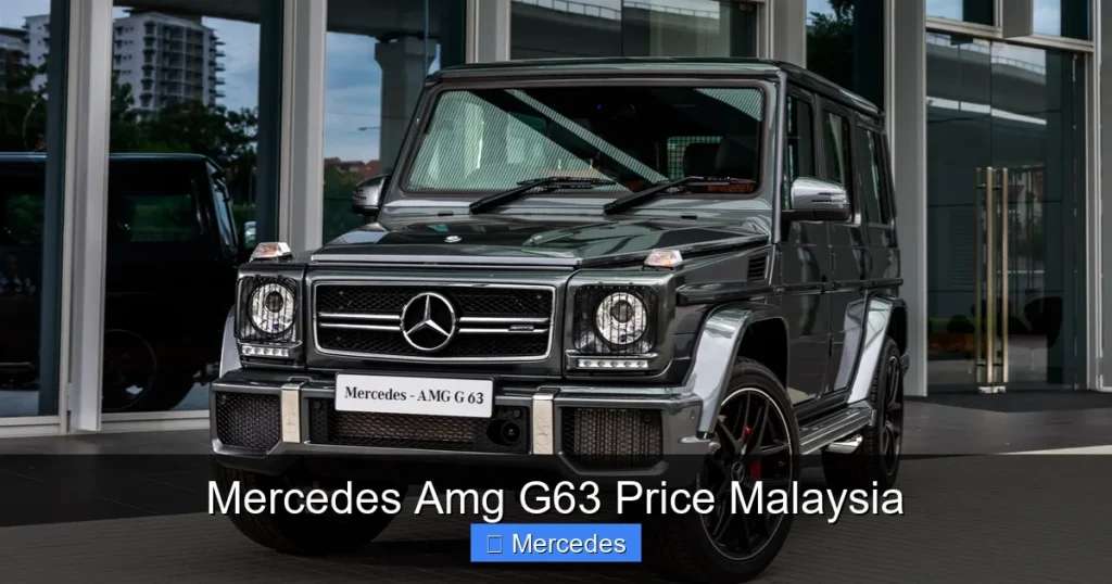 Mercedes Amg G63 Price Malaysia