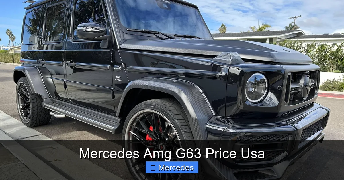 Mercedes Amg G63 Price Usa