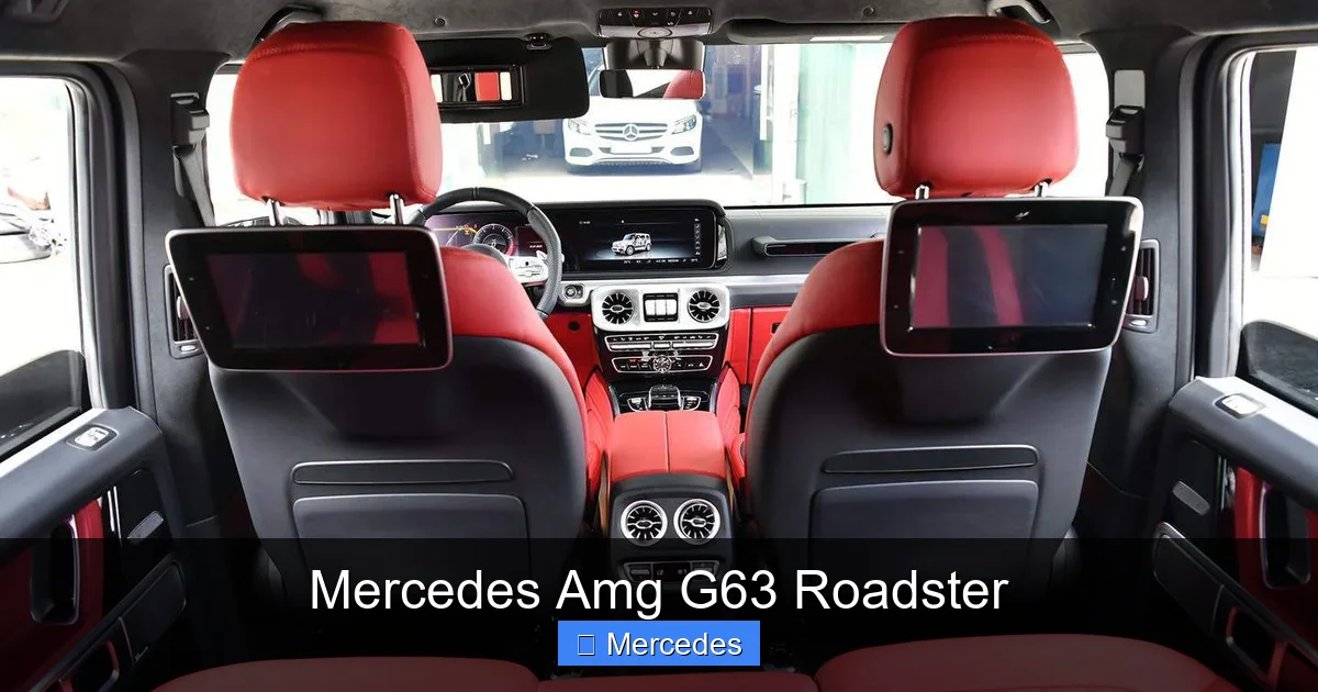 Mercedes Amg G63 Roadster