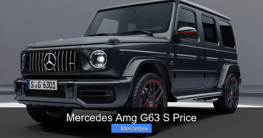 Mercedes Amg G63 S Price